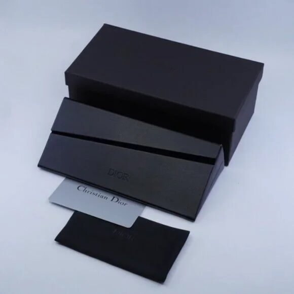 NEW DIOR WOMEN SUNGLASSES DIORFILDIOR M1U D0C0 CAT EYE EYEWEAR - Picture 4 of 4